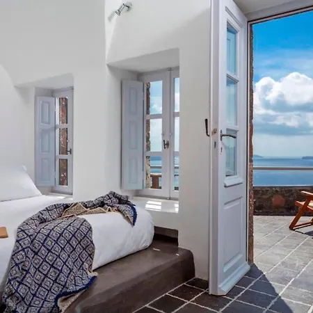 Luxury Santorini Full Moon Outdoor Plunge Pool Sea Caldera View 1 Bdr Oia *