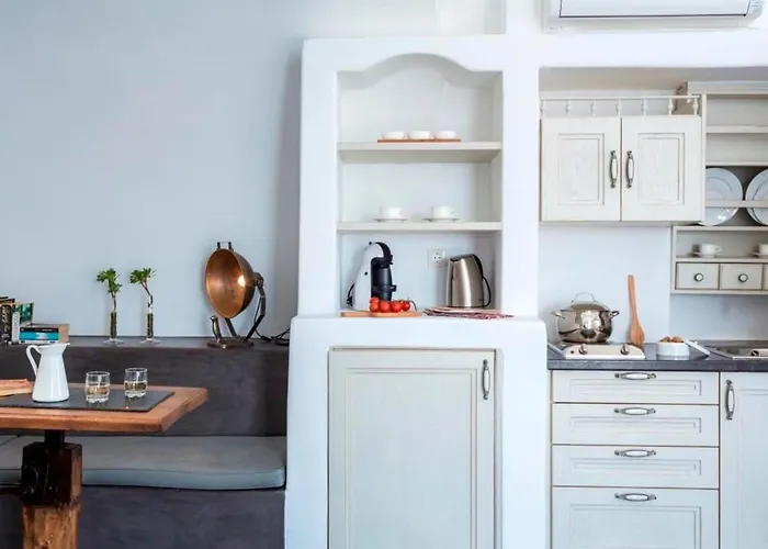 Luxury Santorini Full Moon 1 Bedrooms Outdoor Plunge Pool וילה *